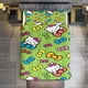 thumbnail image 1 of Green Hello Kitty Comforter Twin SizeComforter Set for Kids Girls3Pcs Bedding Set Printed Comforter with 2 PillowcasesDown AlternativeSoft and Lightweight Bed Sheets, 1 of 5