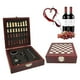 thumbnail image 4 of Set Estuche Abridor De Vino Con Ajedrez Madera Portatil Mx01, 4 of 4