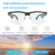 thumbnail image 4 of Gafas Inteligentes RERBO Bluetooth 5.0 Polarizadas Gris, 4 of 7