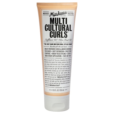 Miss Jessies - Rizos Multiculturales De Para Unisex - Crema De 8,5 Oz