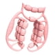 thumbnail image 3 of Rodillo Muscular De Mano Para Piernas, Herramienta De Masaje Con 24 Ruedas Para Cintura, Color Rosa, 3 of 5