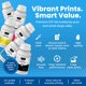 thumbnail image 3 of Set de Tinta DTF Printium CMYKWW 6x250ml Alta Opacidad, 3 of 9