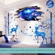 thumbnail image 1 of 1pc 3D Three-dimensional Wall Stickers Stickers Bedroom Background Wall Room Decorations Self-adhesive Wallpaper, 1 of 3