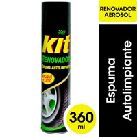 Renovador De Neumáticos Spray Espuma 360Cc 360 Cc Kit