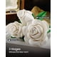 thumbnail image 5 of Set de construcción iAtom con ramo de rosas blancas, 12 unidades, para bodas, 5 of 6
