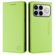 thumbnail image 4 of Funda Billetera con Soporte para Xiaomi Poco F8 Ultra Bloqueo RFID Plegable Verde claro, 4 of 6