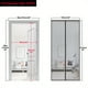 thumbnail image 3 of Magnetic Screen Door, Door Screen Magnetic Closure, Heavy Duty Retractable Mesh Screen Door With Magnets Pet Friendly, Anti-mosquito Door Net, 3 of 4