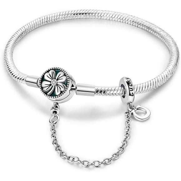 Pulsera MULA Plata 925 Cadena Serpiente Mariposa