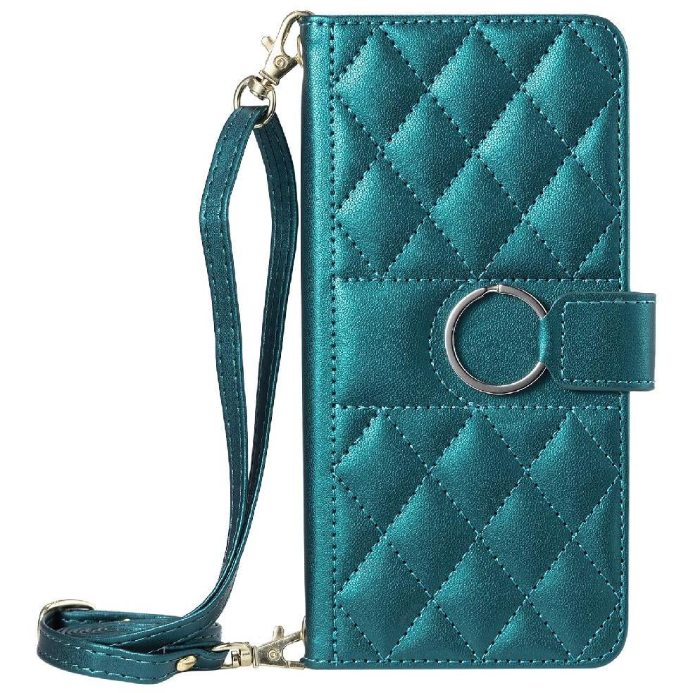 Funda Tipo Billetera Foxdock Para Samsung Galaxy A24 4g – Tapa Abatible Con Correa Para Mujer