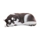 thumbnail image 4 of Almohada Linda Y Tierna Del Juguete De La Felpa Del Animal Relleno Precioso De La Felpa Para La Decoración Casera Negro Blanco, 4 of 5