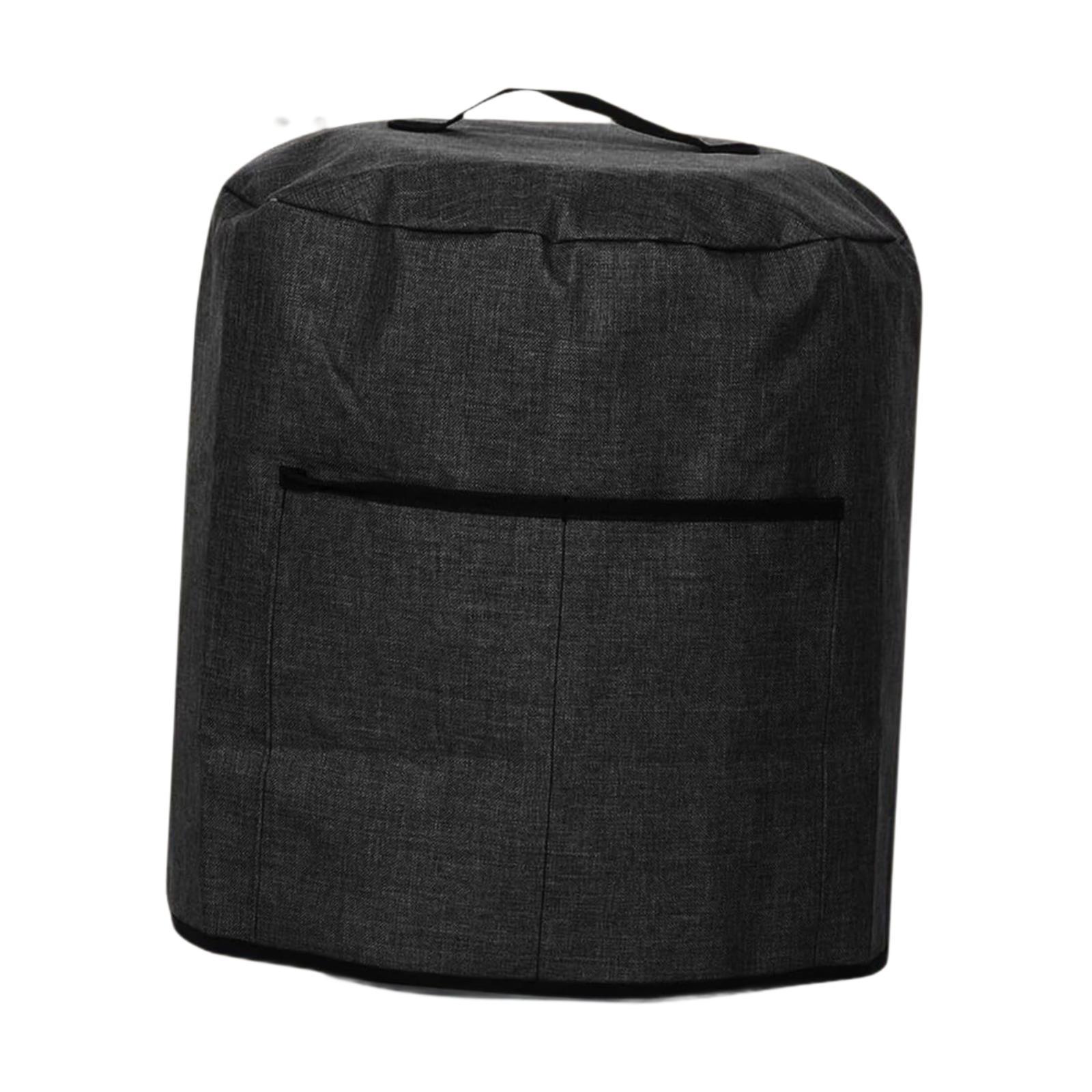 Magideal - Cubierta De Aire Freyer Con Bolsa Cubierta De Protección De Protección De Polvo Multifuncional Para La Olla Para El Polvo Para Viajeros De Electrodomé Negro