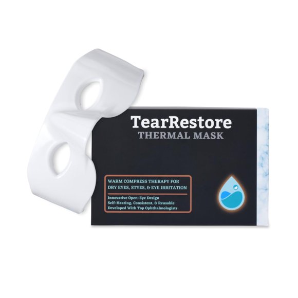 Mascarilla de compresión caliente TearStore OpenEye para ojos secos