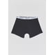 thumbnail image 4 of Bóxer Hombre Bipack Negro/Blanco Liso Corona, 4 of 5