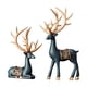 thumbnail image 3 of Colecciones De Figuras De Renos Ornamento Creativo Para La Decoración Del Hogar Escritorio Azul, 3 of 3