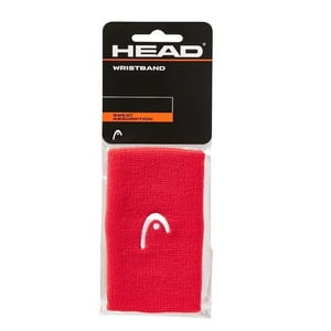 Muñequera Head Larga Rojo X2 Tenis/Padel