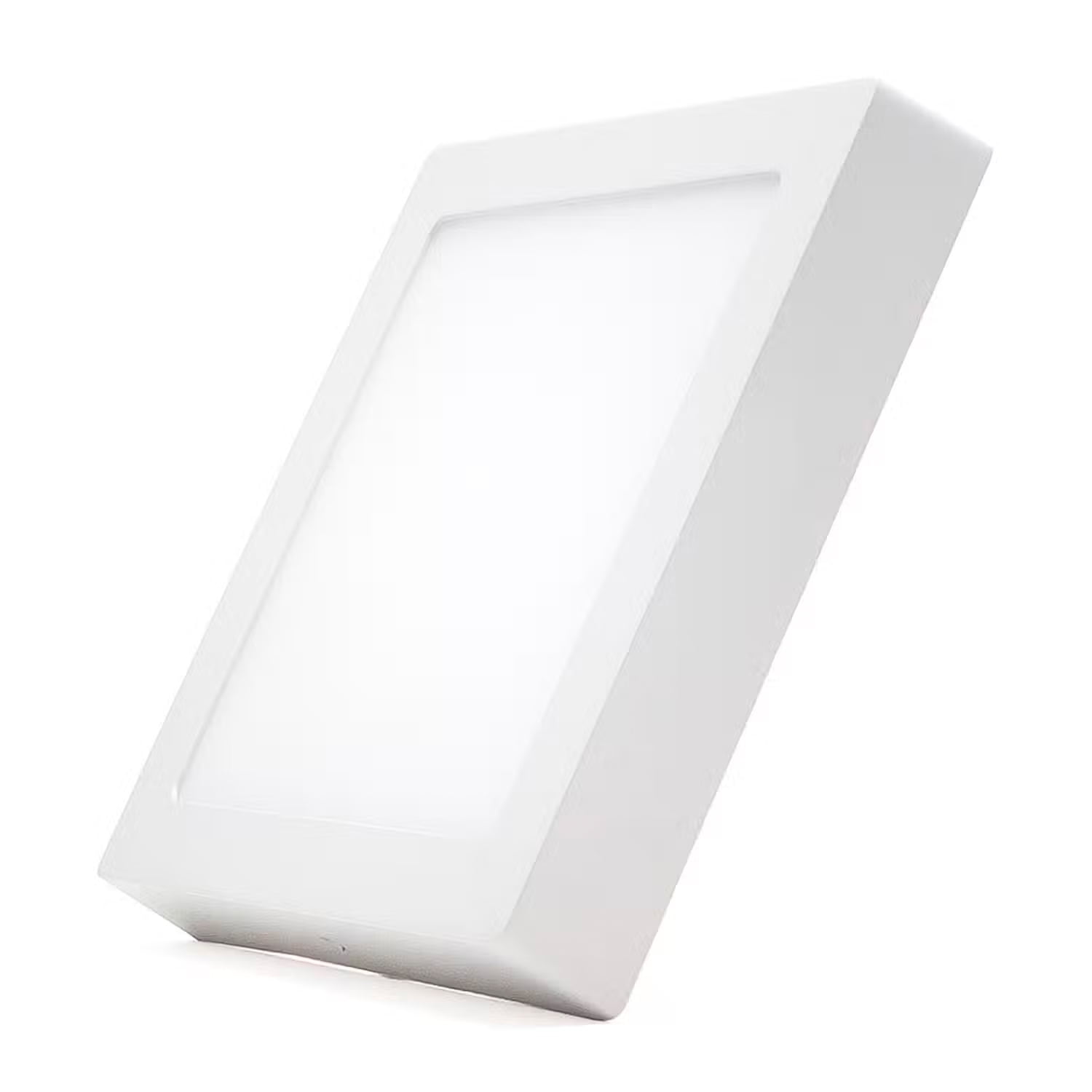 Want - Panel Cuadrado Led Eco Sobrepuesto Blanco 6w Frío