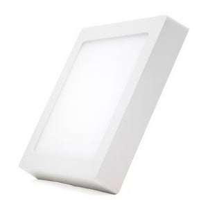 Hb. Importaciones - Pack 3 Panel Cuadrado Led Eco Sobrepuesto Blanco 6W Neutro