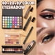 thumbnail image 3 of Set completo de kit de maquillaje VESPRO con brochas de sombra de ojos para base, 3 of 7