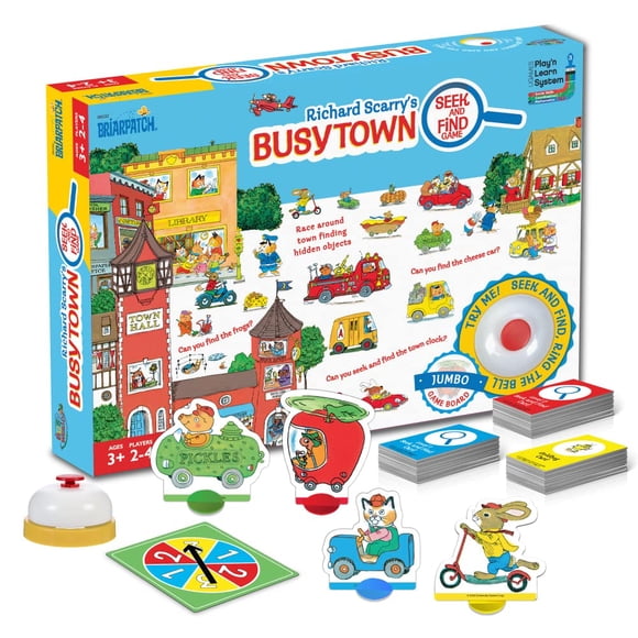 Juego Busytown Seek and Find 3+ de Richard Scarry