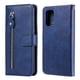 thumbnail image 1 of Funda con Cremallera para Samsung Galaxy A32 4G, Carcasa Cartera de Cuero PU con Soporte y Tarjetero, 1 of 6