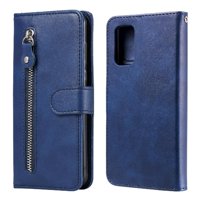 Gangxun - Funda Con Cremallera Para Samsung Galaxy A32 4G, Carcasa Cartera De Cuero Pu Con Soporte Y Tarjetero
