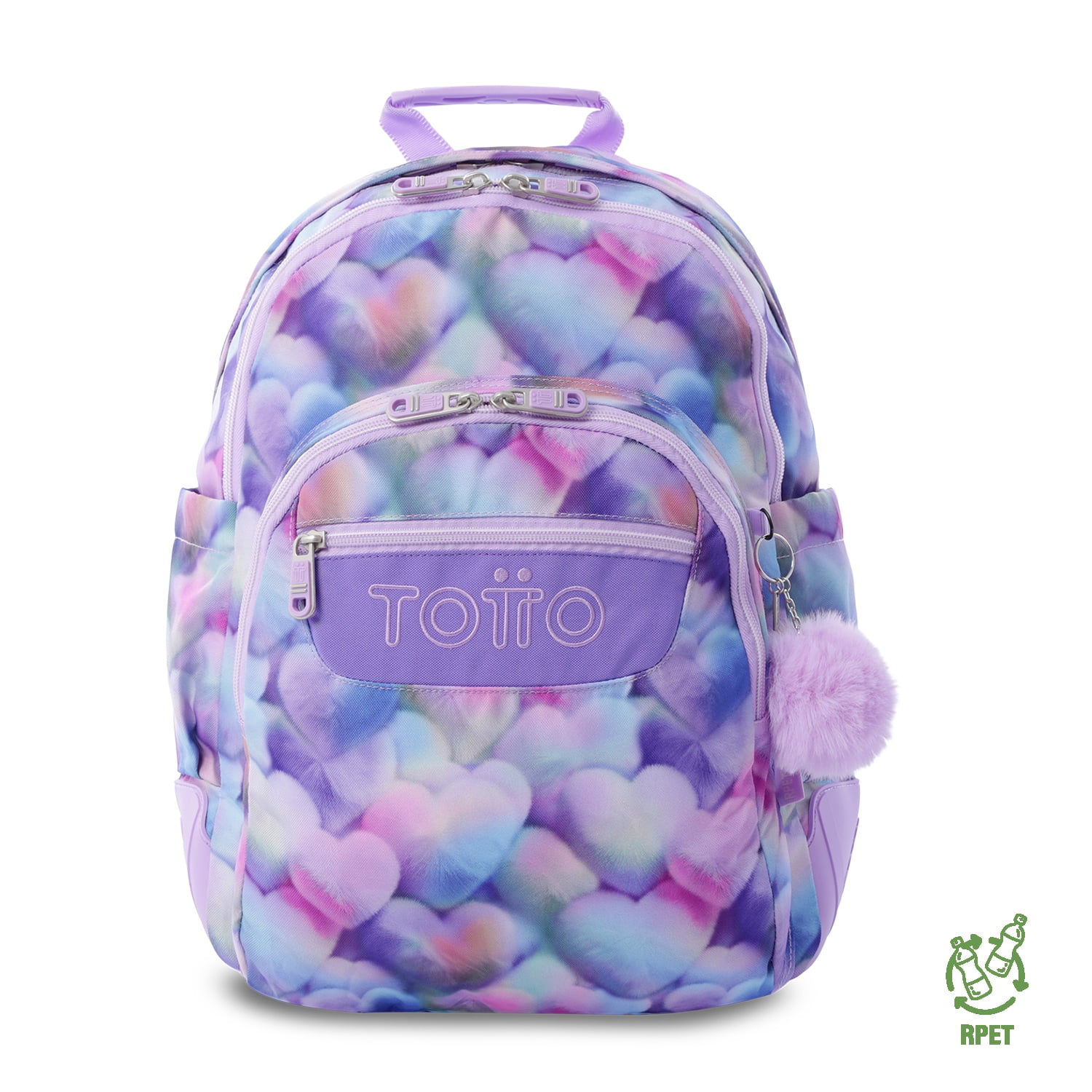 Mochila Escolar Notebook 14" Rayol Morada Totto