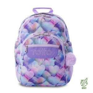 Mochila Escolar Notebook 14"" Rayol Morada Totto