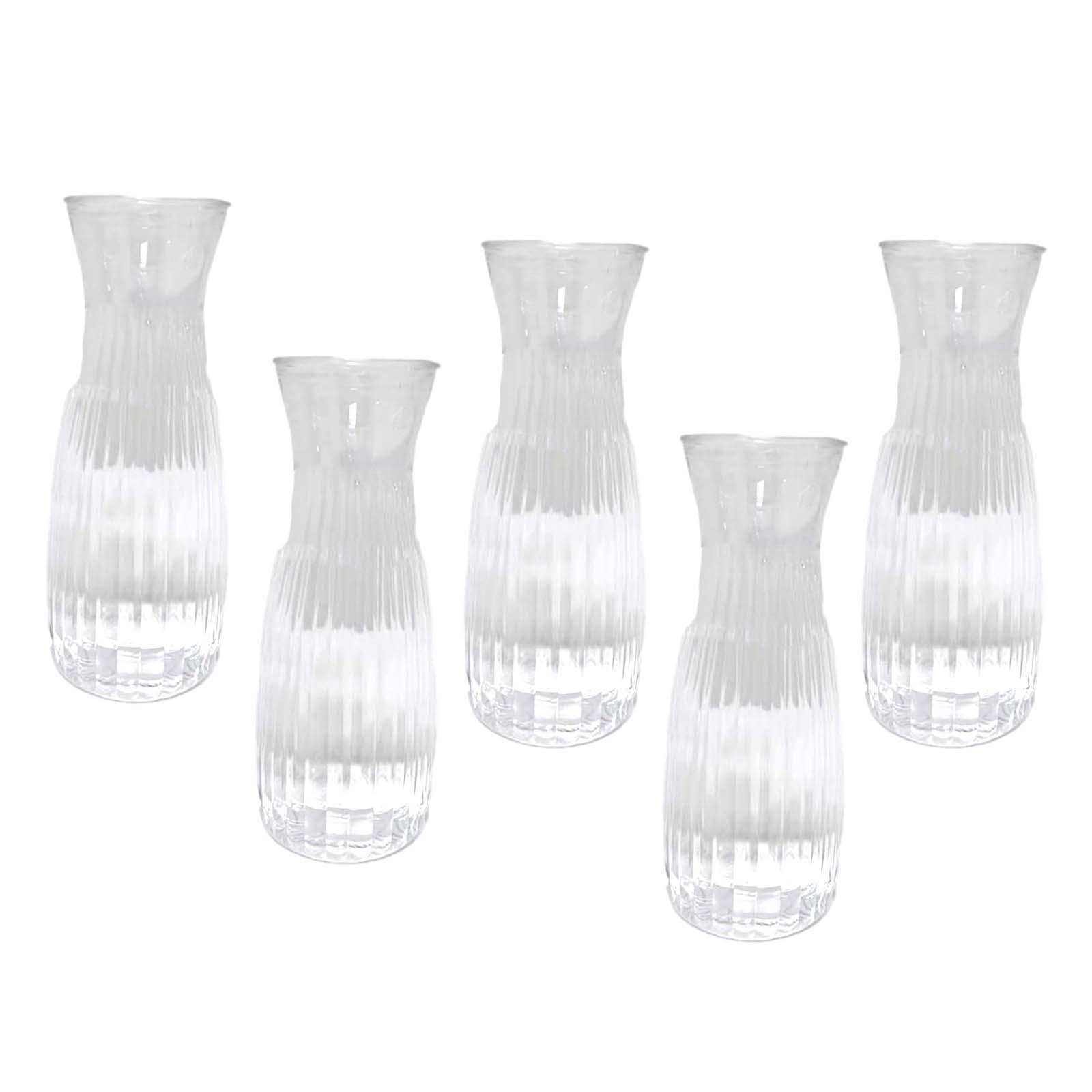 Bothyi - 5 Piezas De Florero De Plástico, Florero Para Ramo De Fiesta De Boda, Suministros Diy