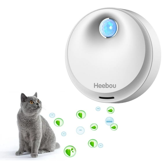 Desodorizador de arena para gatos Heebou Smart Sander Box, eliminador de olores