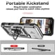 thumbnail image 3 of Estuche GANGXUN para iPhone 16 Pro, soporte giratorio 360°, estilo mecánico y magnético, 3 of 5