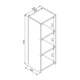 thumbnail image 3 of Estante Organizador Galindo Blanco, 3 of 3