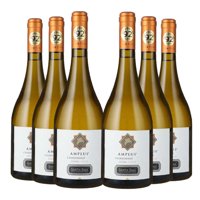 Santa Ema - 6 Vinos Amplus Chardonnay, 750 Ml, 13.5%