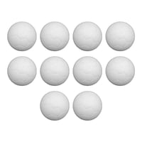 Magideal - 10 Uds. Balones De Futbolín, Balones De Fútbol, Juguete Para Combinar, Tamaño Estándar Blanco, 32Mm, Balones De Fútbol, Balones De Fútbol Para Juegos