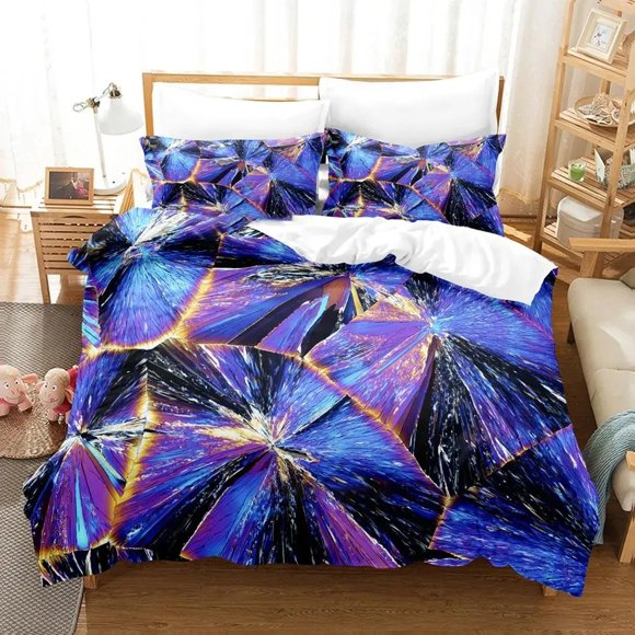 Artistic Crystal Bedding Set Duvet Cover Bed Set Quilt Cover Pillowcase Comforter Boys Adult Bedding