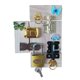 thumbnail image 5 of Accesorios De Tablero Ocupado Cerraduras Y Puertas Juguetes Educativos Para Edades Tempranas Para Preescolar, 5 of 5