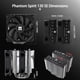 thumbnail image 5 of Enfriador de aire para CPU Thermalright Phantom Spirit 120SE con 7 tubos de calor, 5 of 9