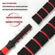 thumbnail image 4 of Set Mancuernas 20 kg 5 en 1 Barra Z Extensor Rojo rojo, 4 of 6
