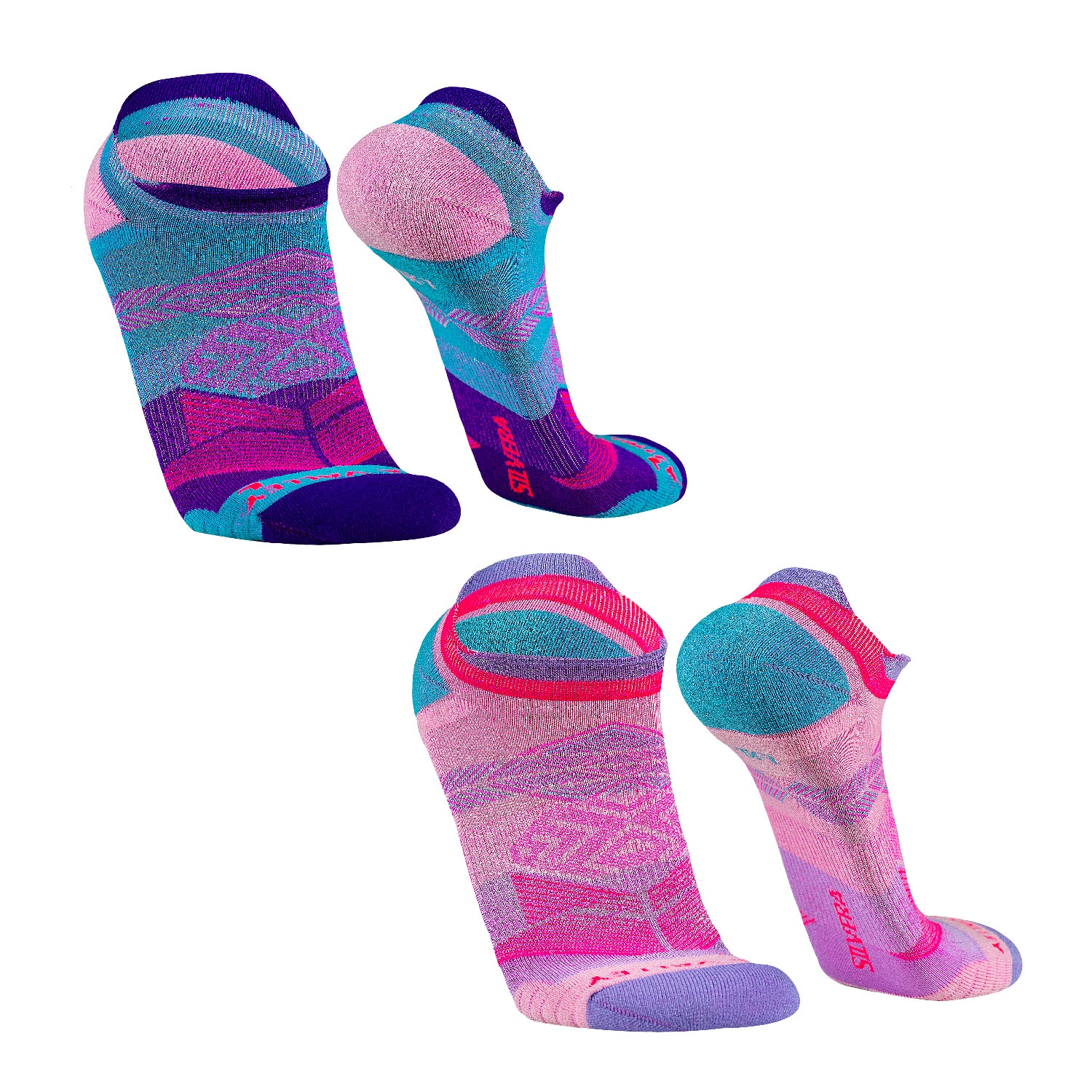 Silvera Nanotech - Calcetines Tobilleros Cortos De Mujer Hombre Deportivos Acolchados Running Tenis Pádel Yoga