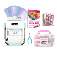 We R Memory Keepers - Kit Encuadernadora Cinch Menta + Papelería Para Agendas
