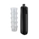 thumbnail image 1 of Caja De Condimentos Para Acampada, Juego De Botellas De Especias Transparentes, Soporte Apilable Para Especias, 5 Piezas, Negro, 1 of 5