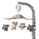 thumbnail image 1 of Crib Mobile Lambs & Ivy Woodland Forest Gris/Tan con música, 1 of 6