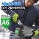 thumbnail image 3 of Guantes resistentes a cortes Schwer CR3027 ANSI A6 para hombres y mujeres, 3 of 7