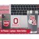 thumbnail image 3 of Pegatinas PartyKandy 14 uds OSU Buckeyes impermeables, 3 of 6