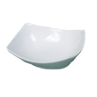 Bol Yanco Ml-608 Rectangular De Porcelana Superblanco, 620 Ml, 24 Unidades