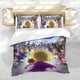 thumbnail image 5 of Hámster y Gretel Conjunto de sábanas temático, trío de piezas, cómodo y amigable con la piel, diseño único, regalo de decoración para el hogar para familiares, amigos y fans, 90 cm * 190 cm, 5 of 6
