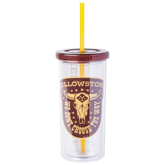 Vaso Frío Silver Buffalo Yellowstone Dutton Ranch 591 ml