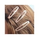 thumbnail image 2 of Set Clip Semiovalado Grande Rosegold 3u Rosegold, 2 of 2