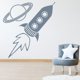 thumbnail image 2 of Decomural Rocket Planets Space WS-19016, 2 of 2