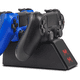 thumbnail image 2 of Cargador de control de PS4, cargador inalámbrico PS4, carga rápida USB dual para Playstation 4, estación de carga con indicador LED, 2 of 8
