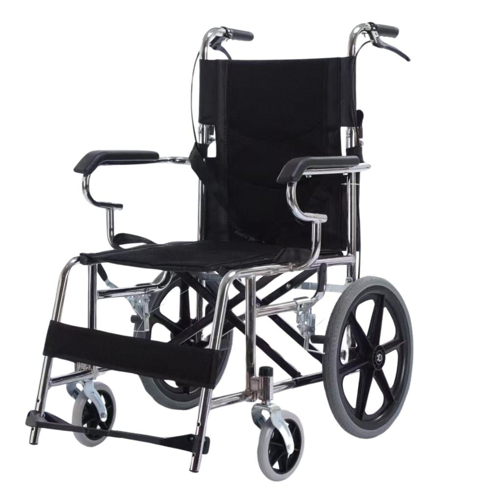 De Todo Y Más - Silla De Ruedas Geriátrica Plegable C/frenos